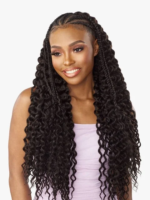 Braid & Plait Hair Extensions with a Pre - Twisted Design for Easy InstallationSensationnel Lulutress 3X BRAID OUT Crochet Braid 24