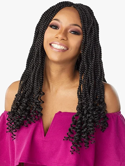 Braid & Plait Hair Extensions with a Pre - Twisted Design for Easy InstallationSensationnel Lulutress 3X KINKY TWIST Crochet Braid 18 *SALE