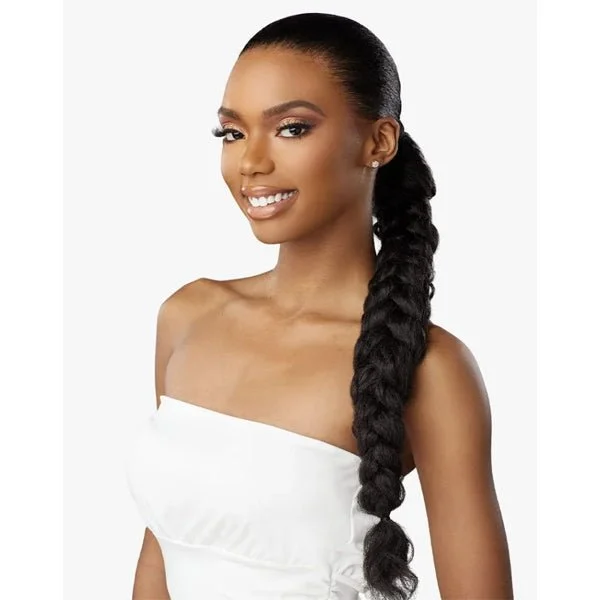 High - volume ponytails for a bold and glamorous appearanceSensationnel Synthetic Ponytail Lulu Pony Wrap - WRAP 011