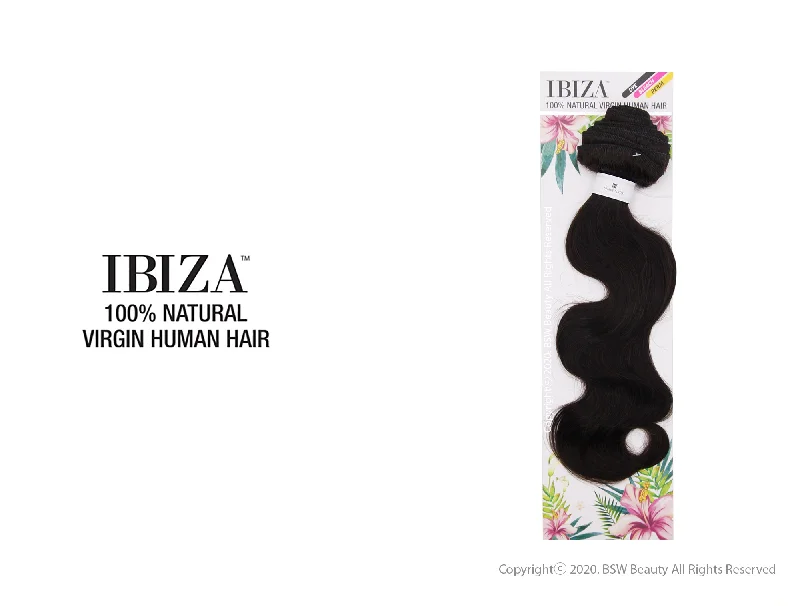 Human hair ponytails with a natural shine for a luxurious lookSHAKE N GO IBIZA 100% NATURAL VIRGIN HUMAN HAIR BODY 10"- 24"