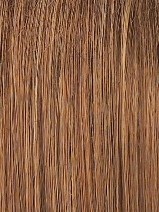 R3025S+ | Glazed Cinnamon | Medium Reddish Brown with Ginger highlights