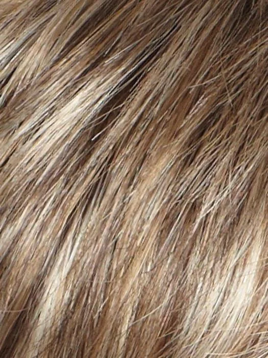 Chocolate Frost | Dark Brown base with 50/50 blend of light brown + light blonde highlights