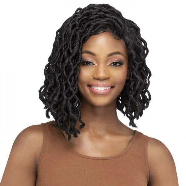 Monofilament - cap short wig for a breathable and natural - looking scalpVivica A Fox Premium Synthetic Pure Stretch Cap Wig - SHAYNA