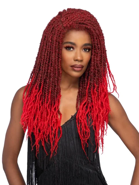 Braid & Plait Hair Extensions for a Summer Beach Party with a Laid - Back StyleVivica A Fox Zulu Braid 3x Distressed Fula Locs Crochet Braids - FULALOC-340