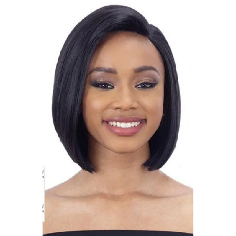 Synthetic short wig with a natural - looking shineFreeTress Equal Synthetic 5 Inch Lace Part Wig - Vara