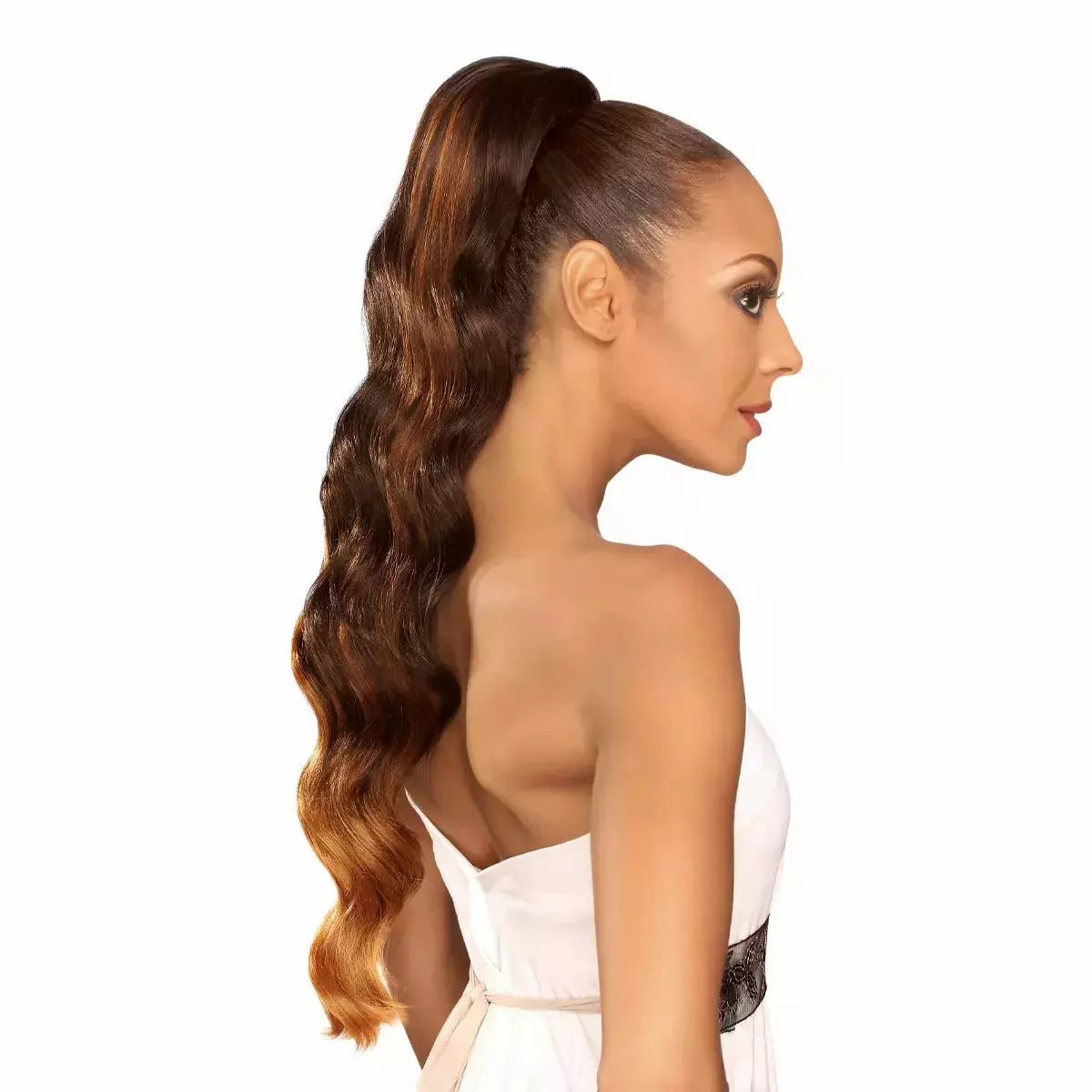 Low - profile ponytails for a sophisticated and understated styleZury Dios Synthetic Drawstring Ponytail - Miss Gypsy Wave