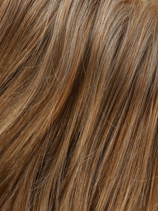 27T613F | Strawberry Thumbprint | Med Red-Gold Blonde & Pale Natural Gold Blonde Blend w/ Med Red-Gold Blonde Nape