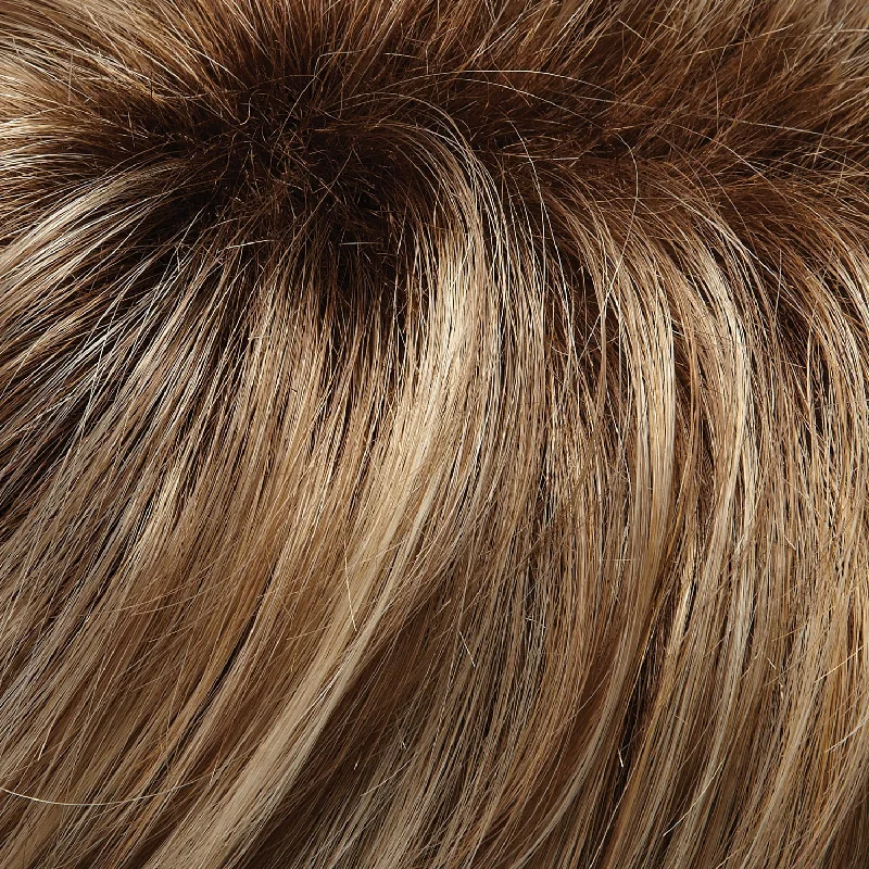 *12FS8 | Shaded Praline | Lt Gold Brown & Lt Natural Gold Blonde & Pale Natural Gold-Blonde Blend. Shaded w/ Med Brown