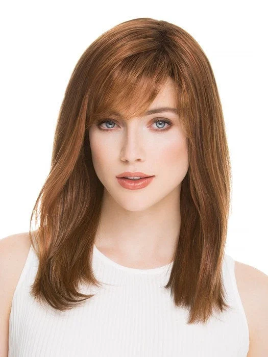 Medium - length wig with a silk - base cap for a comfortable and smooth feelCarrie | Perucci | Synthetic Wig