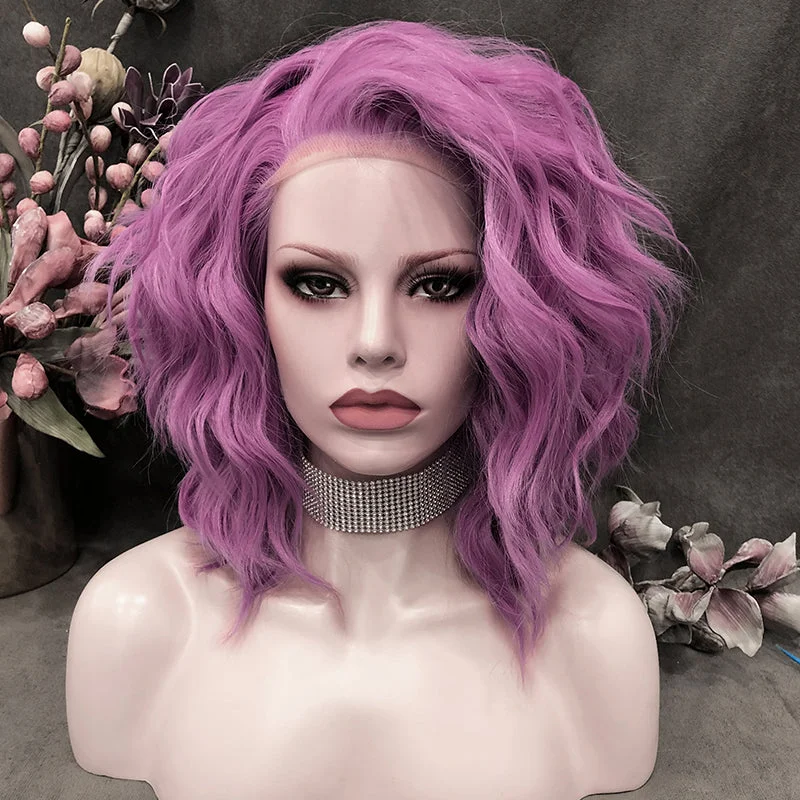 Synthetic medium - length wig with a natural - looking textureCARRIE FANDANGO