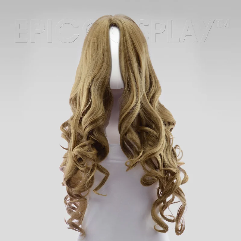 Long - length wig with a heat - resistant formula for easy styling at homeDaphne - Ash Blonde Wig