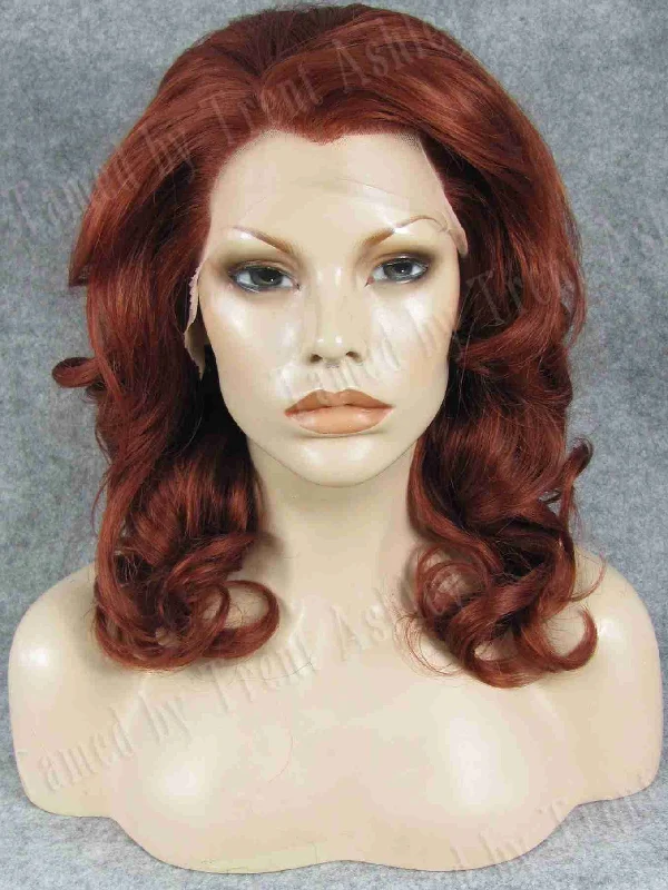 Medium - length wig with a 180 - density for a full and thick appearanceEMILY AURORA