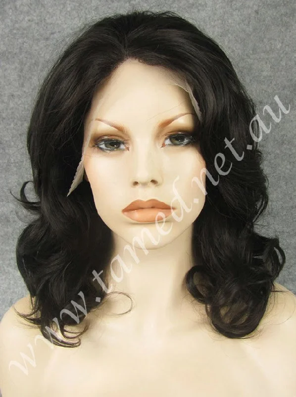 Medium - length wig with a silk - base cap for a comfortable and smooth feelEMILY COCO