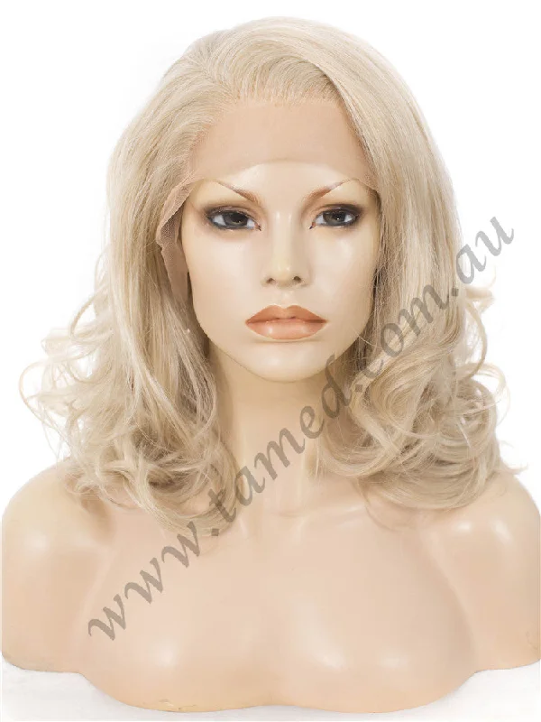 Synthetic medium - length wig with a natural - looking textureEMILY FEMME FATAL