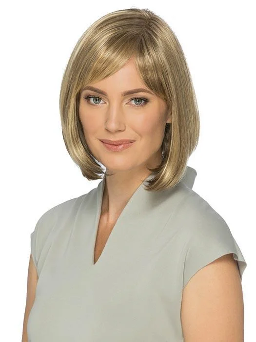 Medium - length wig with a honey - blonde color for a warm and sunny appearanceEmma | Synthetic (Mono Top) Wig by Estetica