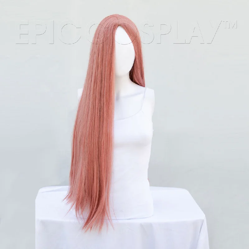 Long - length wig with a straight texture for a sleek and glamorous lookEros - Princess Dark Pink Mix Wig