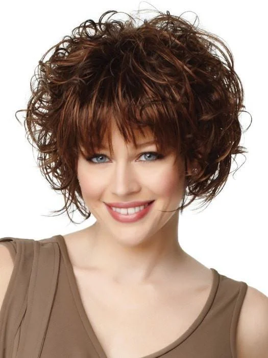 Long - length wig with a middle - part for a classic and elegant styleFlutter by Gabor | Synthetic Bob Wig | CLOSEOUT