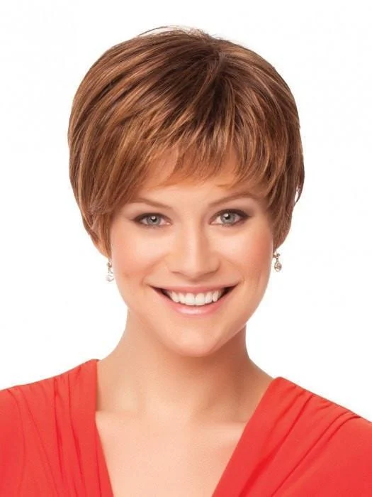 Long - length wig with a pre - plucked hairline for a more natural lookGambit by Gabor Wigs | Synthetic Short Wig | CLOSEOUT