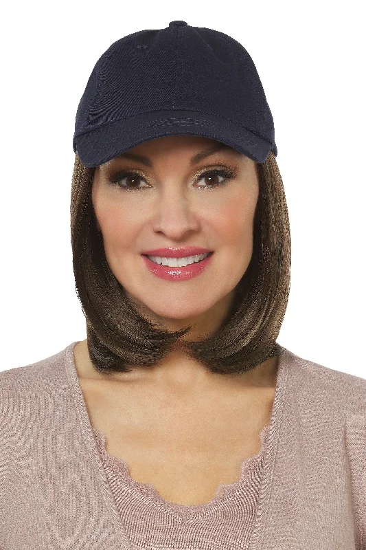 Medium - length wig with a silk - base cap for a comfortable and smooth feelHenry Margu Wigs_ & Hat - Classic Hat Navy (#8258)