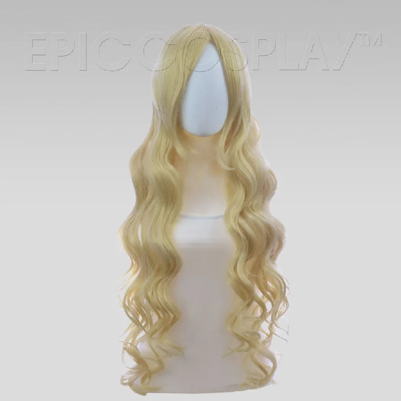 Long - length wig with a honey - blonde color for a warm and sunny appearanceHera - Natural Blonde Wig