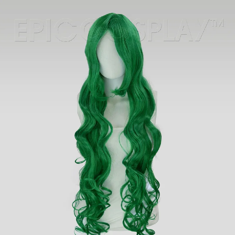 Long - length wig with a pre - plucked hairline for a more natural lookHera - Oh My Green! Wig