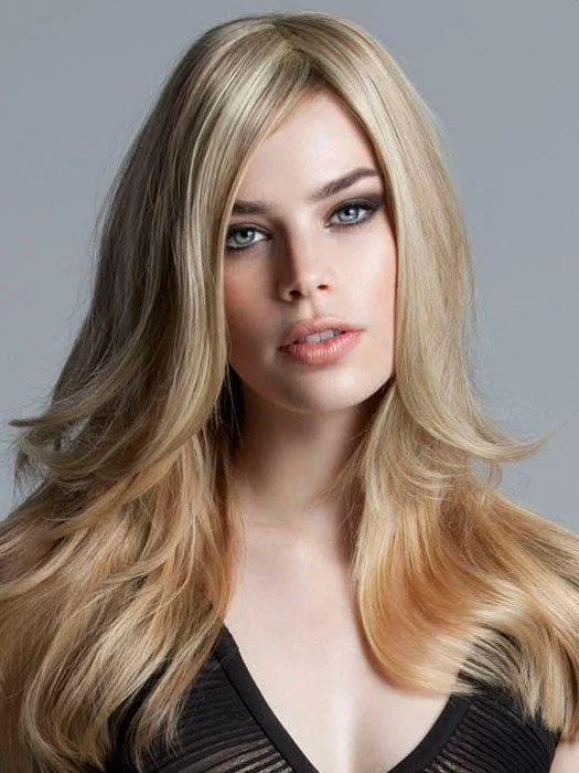 Long - length wig with a silk - base cap for a comfortable and smooth feelLong Top Extension | Tabatha Coffey | HOW | CLOSEOUT