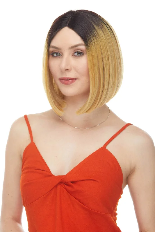 Medium - length wig with a side - part for a more flattering lookRomie <br>Synthetic Lace Part Wig