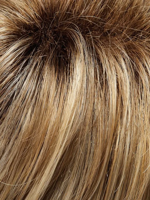 *12FS8 | Shaded Praline | Lt Gold Brown & Lt Natural Gold Blonde & Pale Natural Gold-Blonde Blend. Shaded w/ Med Brown