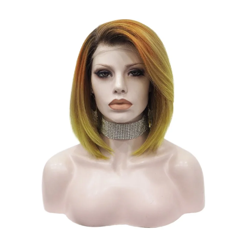 Medium - length wig with a wavy texture for a beachy and relaxed lookNICOLE HONEY BEE