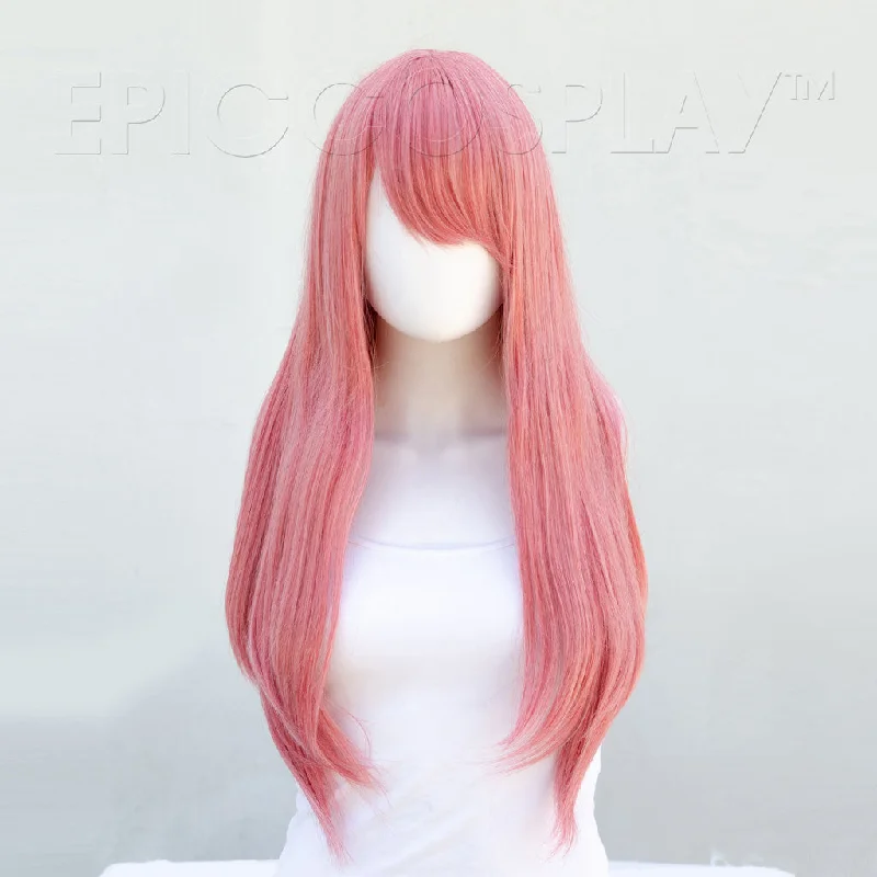 Synthetic long - length wig with a natural - looking textureNyx - Princess Pink Mix Wig