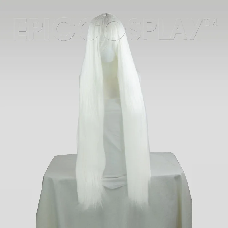 Long - length wig with a straight texture for a sleek and glamorous lookPersephone - Classic White Wig