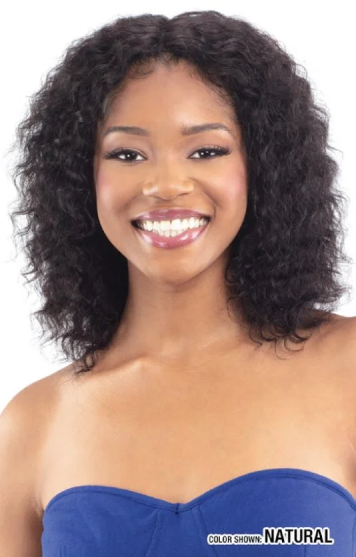 Human - hair medium - length wig for a natural and luxurious feelShake N Go Naked Nature 100% Human Hair Lace Part Wig Wet & Wavy PETAL