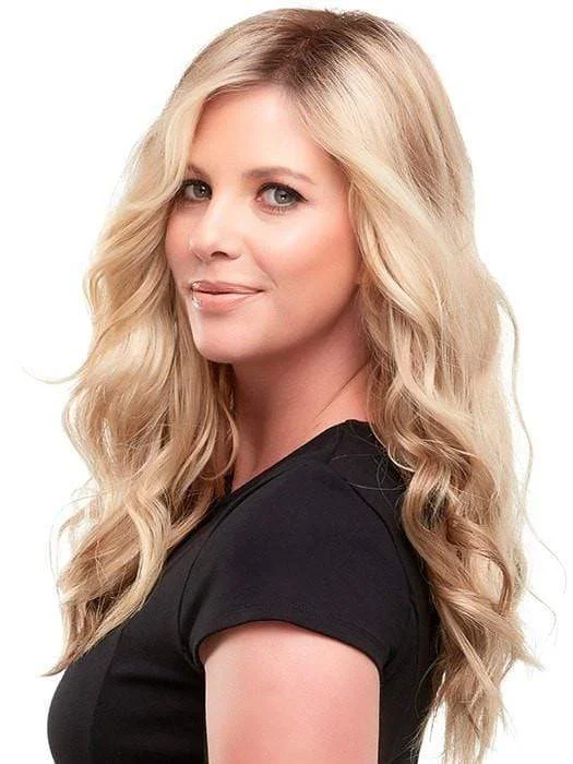 Medium - length wig with a curly texture for a bold and stylish choiceTop Wave 18"