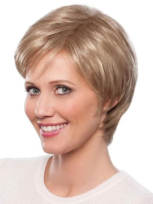 Medium - length wig with a middle - part for a classic and elegant styleTori | Synthetic Wig (Basic Cap) | CLOSEOUT