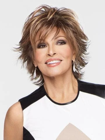 Long - length wig with a heat - resistant formula for easy styling at homeTrend Setter by Raquel Welch